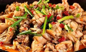 干锅牛蛙