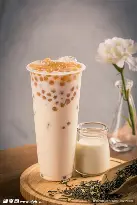 珍珠鲜奶茶
